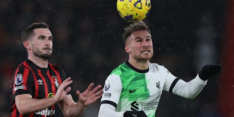 Lịch sử đối đầu Liverpool vs AFC Bournemouth