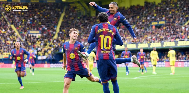 Hàng công hủy diệt của Barcelona sẵn sàng nghiền nát Tàu Ngầm Vàng để củng cố ngôi đầu bảng