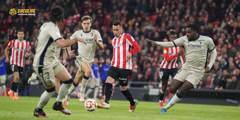 "Bầy sư tử" Athletic Club quyết tâm tận dụng triệt để sức mạnh sân nhà để giữ lại 3 điểm trọn vẹn đua Top